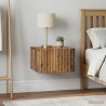 Cabinet de chevet mural 2 pcs Bois ancien 33 x 34,5 x 20 cm 615706615706