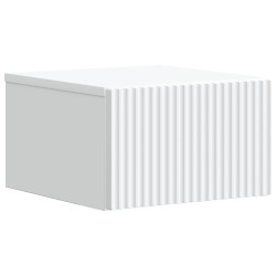 Cabinet de chevet mural 2 pcs Blanc 33 x 34,5 x 20 cm 615707615707