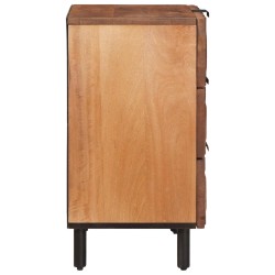 Cabinet de chevet Marron 50 x 33 x 62 cm Bois de mangue massif 615708615708