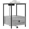 Cabinet de chevet Gris Sonoma 42 x 41 x 56 cm Bois d'ingénierie 615709615709