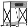 Cabinet de chevet Gris Sonoma 41 x 31 x 51 cm Bois d'ingénierie 615711615711