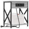 Cabinet de chevet Gris Sonoma 41 x 31 x 51 cm Bois d'ingénierie 615711615711