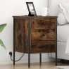 Cabinet de chevet Chêne fumé 42 x 41 x 61 cm Bois d'ingénierie 615719615719