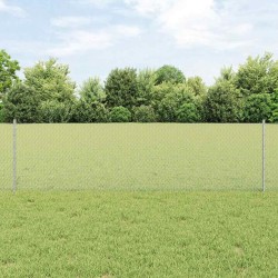 Clôture hexagonale avec poteau 10 x 0,6 m Acier galvanisé 615722615722