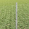 Clôture hexagonale avec poteau 10 x 0,6 m Acier galvanisé 615722615722