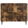 Cabinet de chevet avec tiroir Chêne fumé 62 x 34,5 x 49,5 cm 615736615736