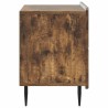 Cabinet de chevet avec tiroir Chêne fumé 62 x 34,5 x 49,5 cm 615736615736