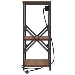 Cabinet de chevet Chêne brun 41 x 31 x 76 cm Bois d'ingénierie 615737615737