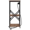 Cabinet de chevet Chêne brun 41 x 31 x 76 cm Bois d'ingénierie 615737615737