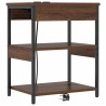 Cabinet de chevet Chêne brun 41 x 31 x 51 cm Bois d'ingénierie 615738615738