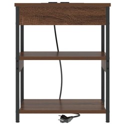 Cabinet de chevet Chêne brun 41 x 31 x 51 cm Bois d'ingénierie 615738615738