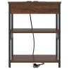 Cabinet de chevet Chêne brun 41 x 31 x 51 cm Bois d'ingénierie 615738615738