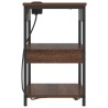 Cabinet de chevet Chêne brun 41 x 31 x 51 cm Bois d'ingénierie 615738615738
