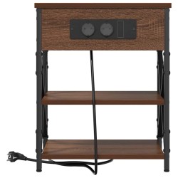 Cabinet de chevet Chêne brun 41 x 31 x 51 cm Bois d'ingénierie 615739615739