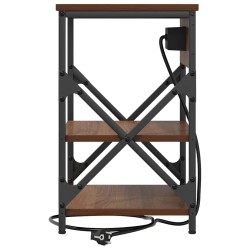Cabinet de chevet Chêne brun 41 x 31 x 51 cm Bois d'ingénierie 615739615739