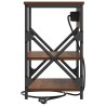 Cabinet de chevet Chêne brun 41 x 31 x 51 cm Bois d'ingénierie 615739615739