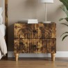 Cabinet de chevet avec tiroir Chêne fumé 62 x 34,5 x 48 cm 615741615741