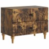 Cabinet de chevet avec tiroir Chêne fumé 62 x 34,5 x 48 cm 615741615741