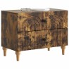 Cabinet de chevet avec tiroir Chêne fumé 62 x 34,5 x 48 cm 615741615741