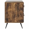 Cabinet de chevet avec tiroir Chêne fumé 62 x 34,5 x 47,5 cm 615745615745