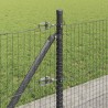 Clôture en fil soudé avec base en béton 50 x 0,4 m Gris Maille 615752615752