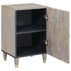 Cabinet de salle de bain avec stockage Gris 38 x 33 x 58 cm 615753615753
