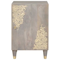 Cabinet de salle de bain avec stockage Gris 38 x 33 x 58 cm 615753615753