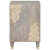 Cabinet de salle de bain avec stockage Gris 38 x 33 x 58 cm 615753615753