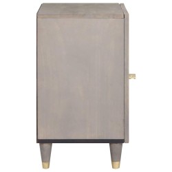 Cabinet de salle de bain avec stockage Gris 38 x 33 x 58 cm 615753615753