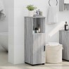 Cabinet de salle de bain avec porte Gris Sonoma 30 x 35 x 95 cm 615754615754