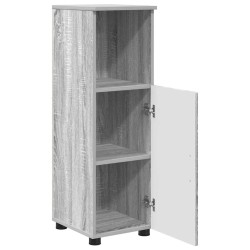 Cabinet de salle de bain avec porte Gris Sonoma 30 x 35 x 95 cm 615754615754