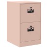 Cabinet de Dossier Rose 44 x 50 x 74,5 cm Acier Laminé à Froid 615755615755