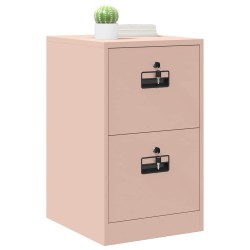 Cabinet de Dossier Rose 44 x 50 x 74,5 cm Acier Laminé à Froid 615755615755