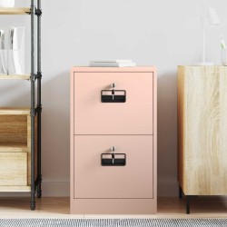 Cabinet de Dossier Rose 44 x 50 x 74,5 cm Acier Laminé à Froid 615755615755