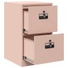 Cabinet de Dossier Rose 44 x 50 x 74,5 cm Acier Laminé à Froid 615755615755