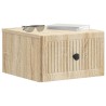 Cabinet de chevet mural Chêne Sonoma 33 x 34,5 x 20 cm 615757615757