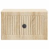Cabinet de chevet mural Chêne Sonoma 33 x 34,5 x 20 cm 615757615757