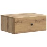 Cabinet de chevet mural Chêne artisanal 49 x 34,5 x 20 cm 615758615758