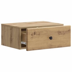 Cabinet de chevet mural Chêne artisanal 49 x 34,5 x 20 cm 615758615758