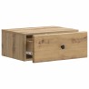 Cabinet de chevet mural Chêne artisanal 49 x 34,5 x 20 cm 615758615758