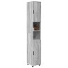 Cabinet de salle de bain Gris Sonoma 30 x 35 x 192 cm 615760615760