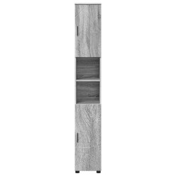 Cabinet de salle de bain Gris Sonoma 30 x 35 x 192 cm 615760615760