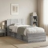 Cabinet de Tête de Lit Sonoma gris Bois d'ingénierie 615761615761