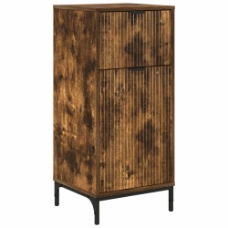 Cabinet de salle de bain Chêne fumé 39,5 x 36 x 88 cm 615763615763