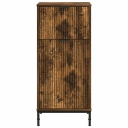 Cabinet de salle de bain Chêne fumé 39,5 x 36 x 88 cm 615763615763