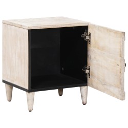 Cabinet de chevet 2 pcs Blanc 40 x 33,5 x 46 cm 615767615767