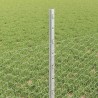 Clôture hexagonale avec poteau 10 x 0,5 m Acier galvanisé 615775615775