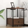 Cabinet de chevet Chêne brun 42 x 41 x 56 cm Bois d'ingénierie 615777615777