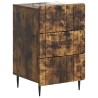 Cabinet de chevet Chêne fumé 43 x 41 x 68 cm Bois d'ingénierie 615778615778