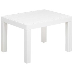 Ensemble salon avec coussin 3 pcs Blanc PP 615781615781